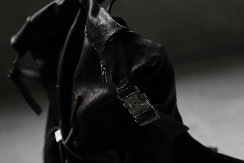 画像をギャラリービューアに読み込む, ierib roll top ruck sack #2 / FVT Oiled Horse (BLACK)