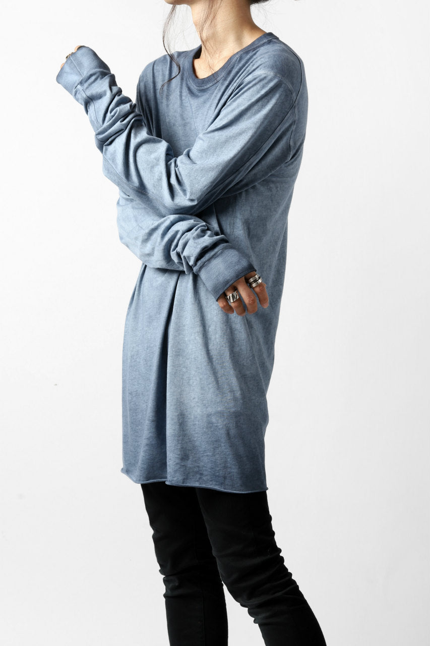 Load image into Gallery viewer, 11 BY BORIS BIDJAN SABERI LONG SLEEVE "LS1B-F-1101" (SYNTH BLUE)