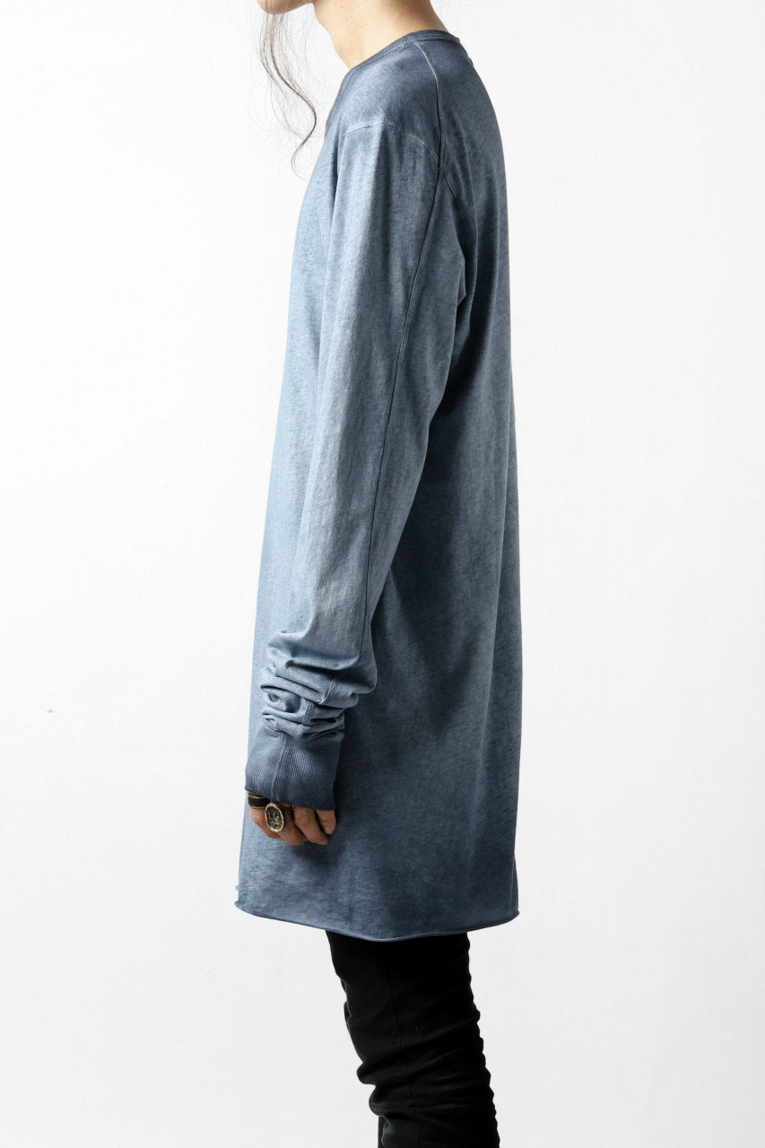 Load image into Gallery viewer, 11 BY BORIS BIDJAN SABERI LONG SLEEVE "LS1B-F-1101" (SYNTH BLUE)