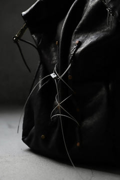 画像をギャラリービューアに読み込む, ierib roll top ruck sack #2 / FVT Oiled Horse (BLACK)