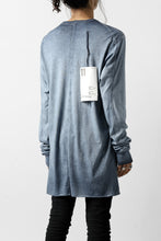 Load image into Gallery viewer, 11 BY BORIS BIDJAN SABERI LONG SLEEVE "LS1B-F-1101" (SYNTH BLUE)