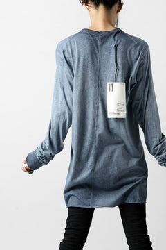 Load image into Gallery viewer, 11 BY BORIS BIDJAN SABERI LONG SLEEVE "LS1B-F-1101" (SYNTH BLUE)