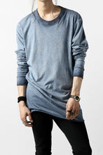 Load image into Gallery viewer, 11 BY BORIS BIDJAN SABERI LONG SLEEVE "LS1B-F-1101" (SYNTH BLUE)