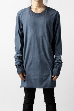 画像をギャラリービューアに読み込む, 11 BY BORIS BIDJAN SABERI LONG SLEEVE &quot;LS1B-F-1101&quot; (SYNTH BLUE)