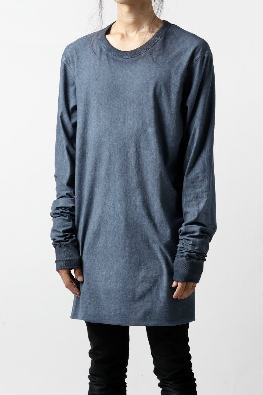 Load image into Gallery viewer, 11 BY BORIS BIDJAN SABERI LONG SLEEVE "LS1B-F-1101" (SYNTH BLUE)
