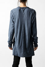 Load image into Gallery viewer, 11 BY BORIS BIDJAN SABERI LONG SLEEVE "LS1B-F-1101" (SYNTH BLUE)