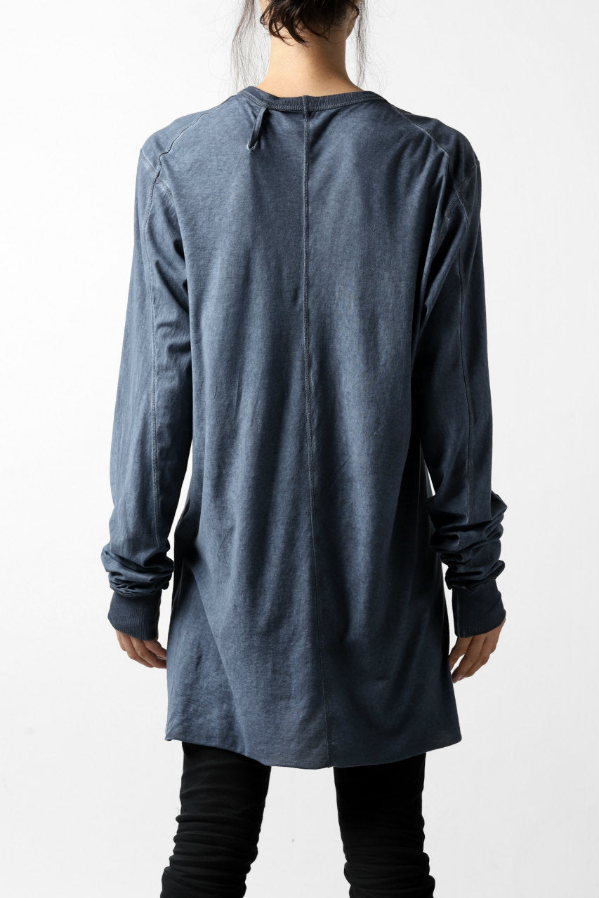 画像をギャラリービューアに読み込む, 11 BY BORIS BIDJAN SABERI LONG SLEEVE &quot;LS1B-F-1101&quot; (SYNTH BLUE)