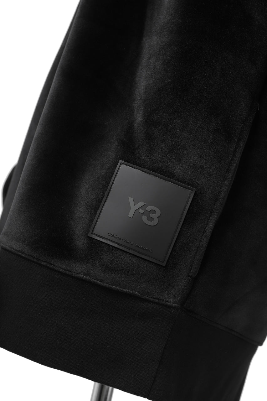 画像をギャラリービューアに読み込む, Y-3 Yohji Yamamoto FULL ZIP SQUARE HOODIE PARKA / VELVET SPACER (BLACK)