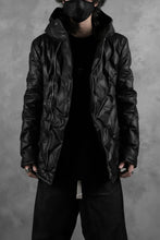 画像をギャラリービューアに読み込む, BACKLASH THE LINE exclusive HOODED DOWN JACKET / GUIDI CALF + POLISH WHITE GOOSE (BLACK)