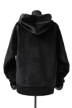 画像をギャラリービューアに読み込む, Y-3 Yohji Yamamoto FULL ZIP SQUARE HOODIE PARKA / VELVET SPACER (BLACK)