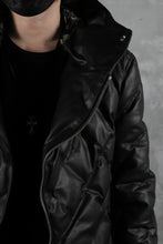 画像をギャラリービューアに読み込む, BACKLASH THE LINE exclusive HOODED DOWN JACKET / GUIDI CALF + POLISH WHITE GOOSE (BLACK)