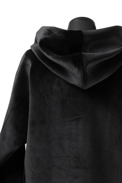 画像をギャラリービューアに読み込む, Y-3 Yohji Yamamoto FULL ZIP SQUARE HOODIE PARKA / VELVET SPACER (BLACK)