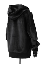 画像をギャラリービューアに読み込む, Y-3 Yohji Yamamoto FULL ZIP SQUARE HOODIE PARKA / VELVET SPACER (BLACK)