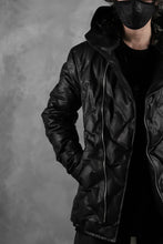 画像をギャラリービューアに読み込む, BACKLASH THE LINE exclusive HOODED DOWN JACKET / GUIDI CALF + POLISH WHITE GOOSE (BLACK)