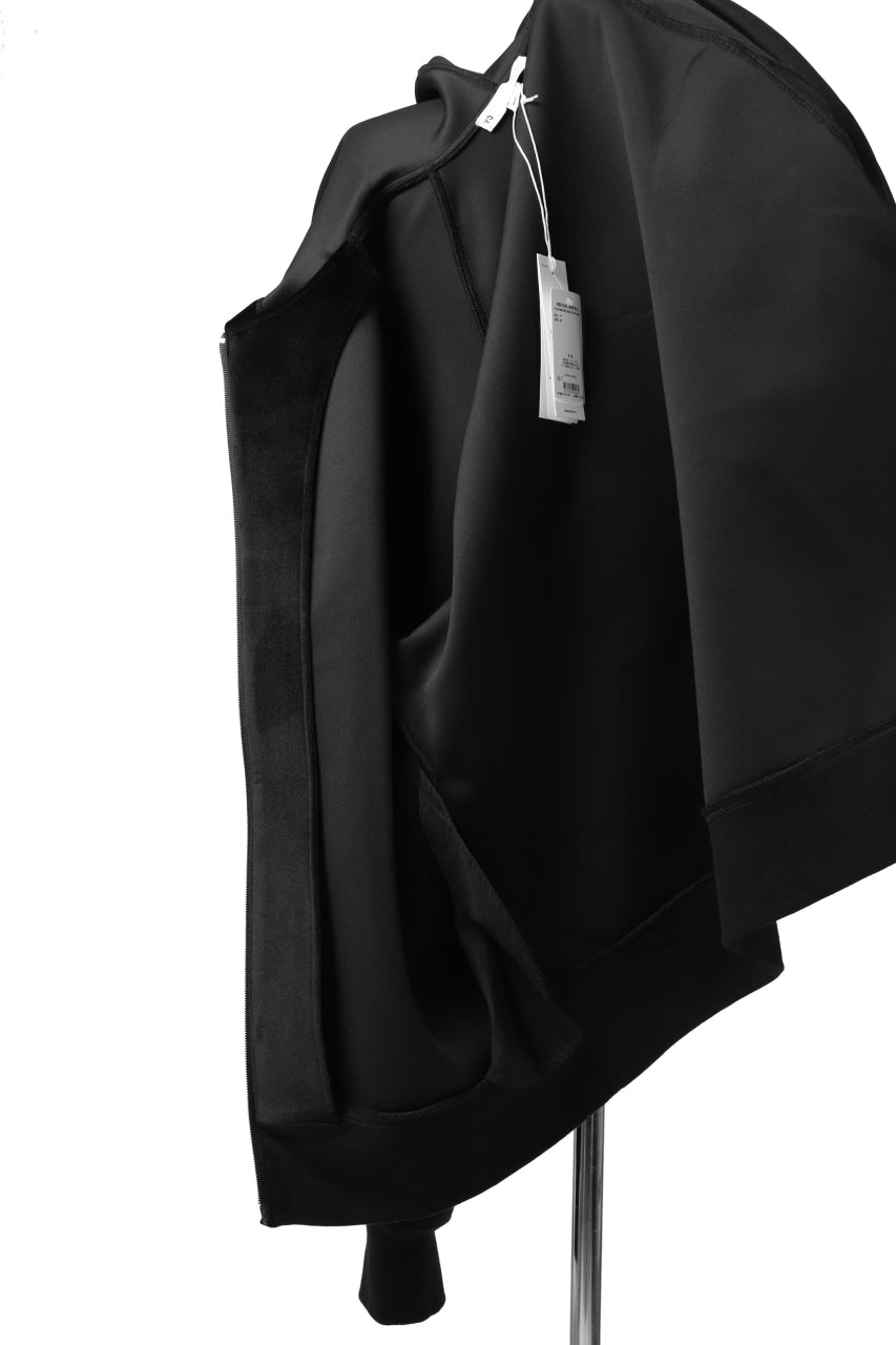 画像をギャラリービューアに読み込む, Y-3 Yohji Yamamoto FULL ZIP SQUARE HOODIE PARKA / VELVET SPACER (BLACK)