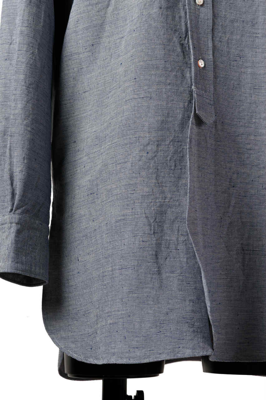 Load image into Gallery viewer, sus-sous shirt officers / L65 C22 S13 cloth washer (BLUE)