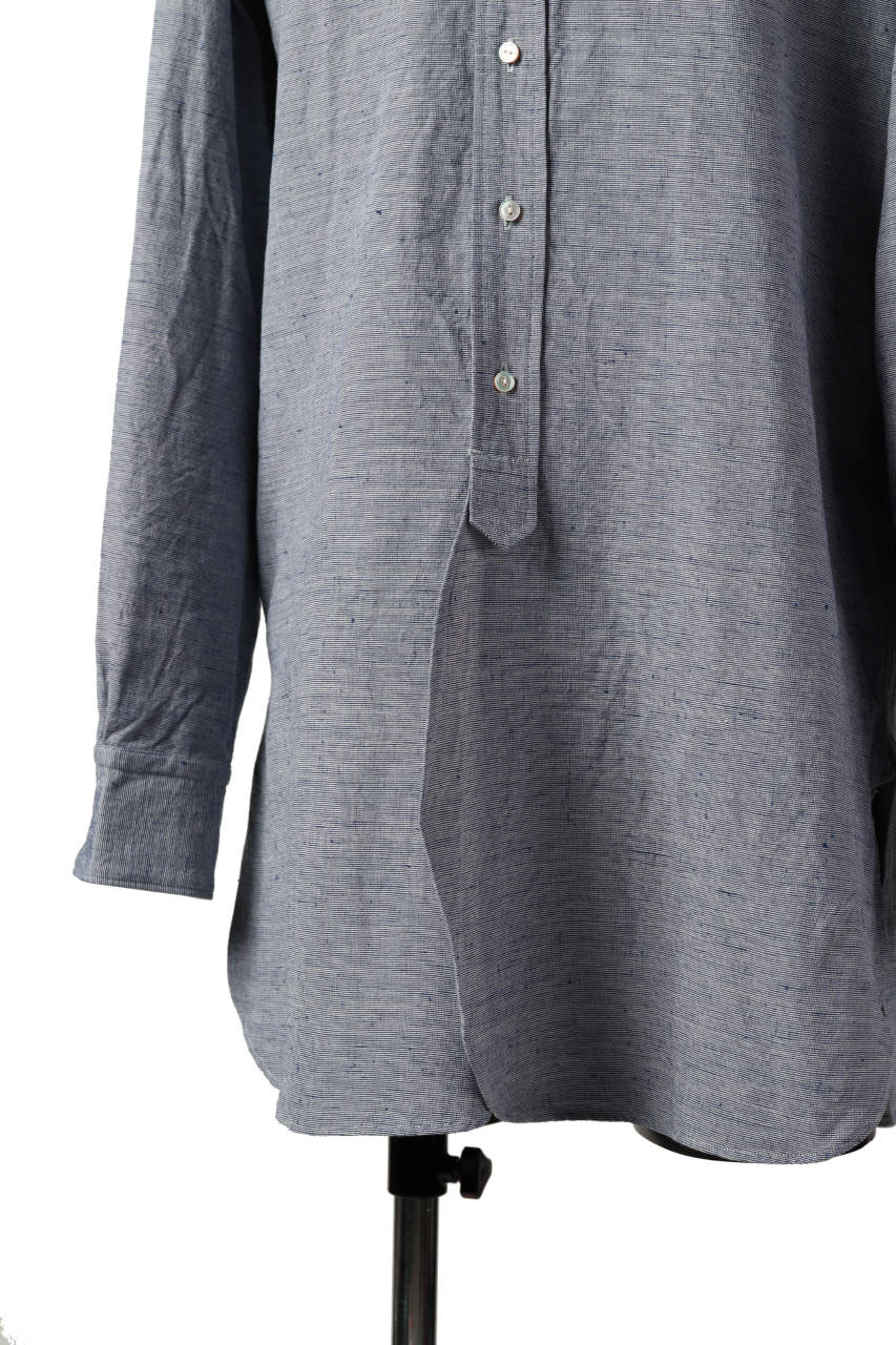 Load image into Gallery viewer, sus-sous shirt officers / L65 C22 S13 cloth washer (BLUE)