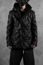 画像をギャラリービューアに読み込む, BACKLASH THE LINE exclusive HOODED DOWN JACKET / GUIDI CALF + POLISH WHITE GOOSE (BLACK)