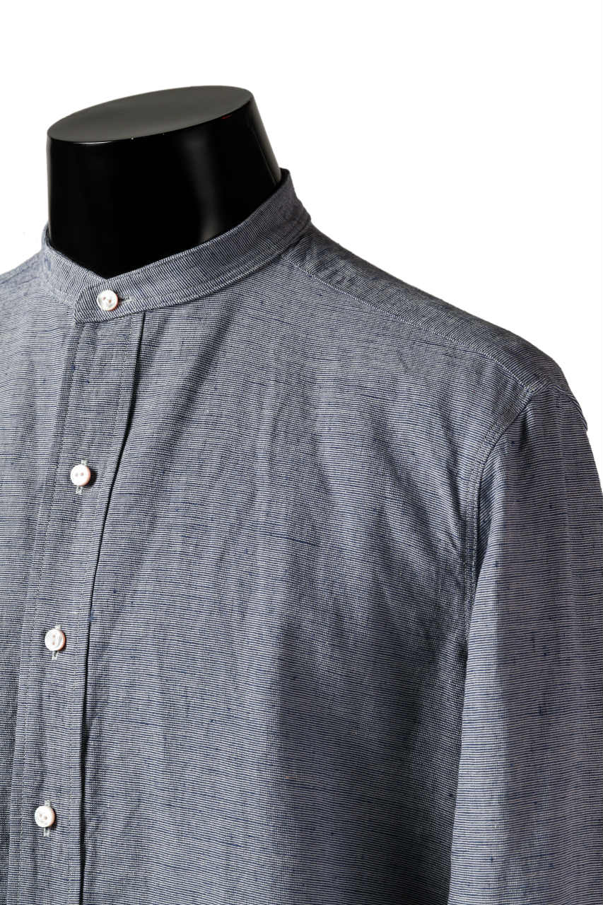 Load image into Gallery viewer, sus-sous shirt officers / L65 C22 S13 cloth washer (BLUE)