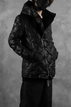 画像をギャラリービューアに読み込む, BACKLASH THE LINE exclusive HOODED DOWN JACKET / GUIDI CALF + POLISH WHITE GOOSE (BLACK)