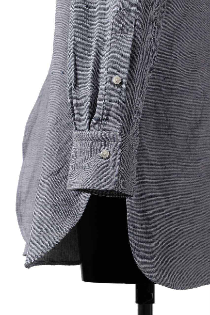 Load image into Gallery viewer, sus-sous shirt officers / L65 C22 S13 cloth washer (BLUE)