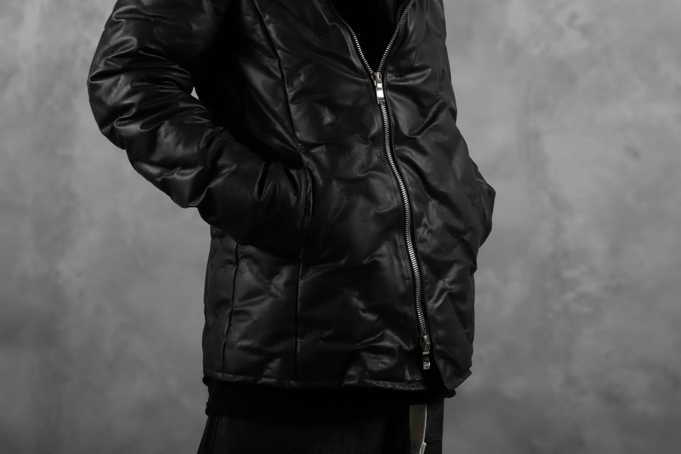 画像をギャラリービューアに読み込む, BACKLASH THE LINE exclusive HOODED DOWN JACKET / GUIDI CALF + POLISH WHITE GOOSE (BLACK)