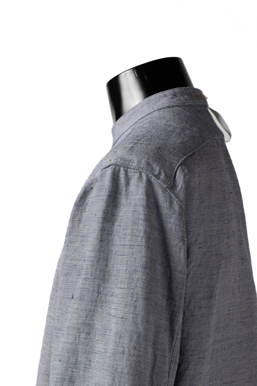 Load image into Gallery viewer, sus-sous shirt officers / L65 C22 S13 cloth washer (BLUE)