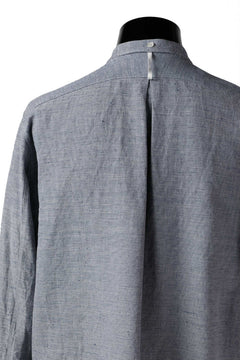 Load image into Gallery viewer, sus-sous shirt officers / L65 C22 S13 cloth washer (BLUE)