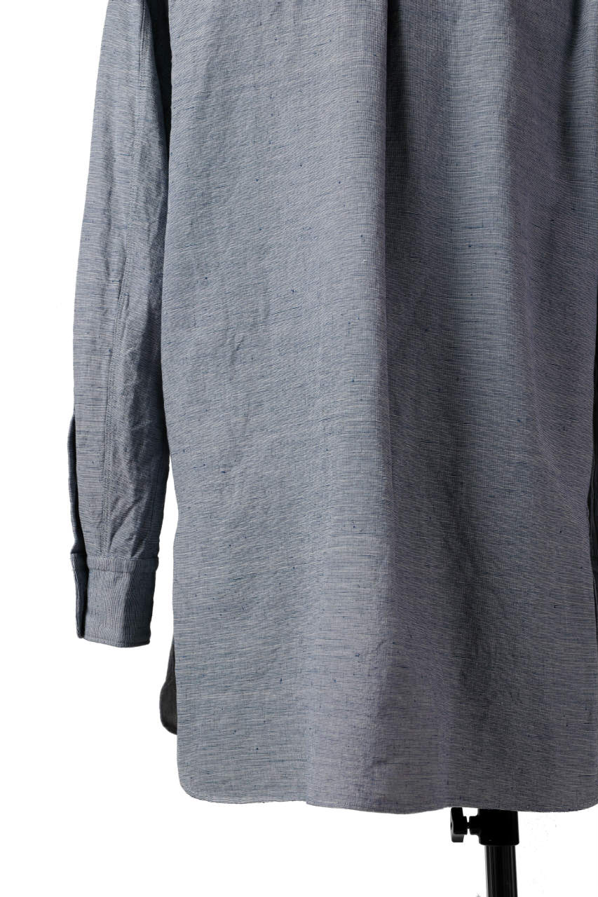 Load image into Gallery viewer, sus-sous shirt officers / L65 C22 S13 cloth washer (BLUE)