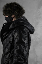 画像をギャラリービューアに読み込む, BACKLASH THE LINE exclusive HOODED DOWN JACKET / GUIDI CALF + POLISH WHITE GOOSE (BLACK)