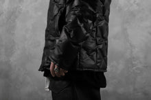 画像をギャラリービューアに読み込む, BACKLASH THE LINE exclusive HOODED DOWN JACKET / GUIDI CALF + POLISH WHITE GOOSE (BLACK)