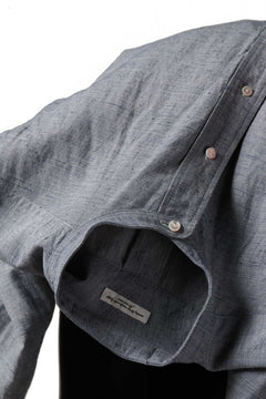 Load image into Gallery viewer, sus-sous shirt officers / L65 C22 S13 cloth washer (BLUE)