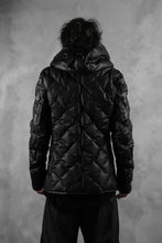 画像をギャラリービューアに読み込む, BACKLASH THE LINE exclusive HOODED DOWN JACKET / GUIDI CALF + POLISH WHITE GOOSE (BLACK)