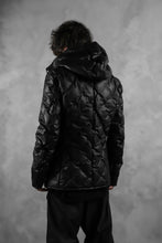 画像をギャラリービューアに読み込む, BACKLASH THE LINE exclusive HOODED DOWN JACKET / GUIDI CALF + POLISH WHITE GOOSE (BLACK)