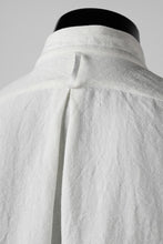 Load image into Gallery viewer, sus-sous shirt dress / L100 1/25 cloth washer (OFF WHITE)