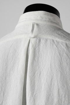 Load image into Gallery viewer, sus-sous shirt dress / L100 1/25 cloth washer (OFF WHITE)