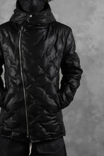 画像をギャラリービューアに読み込む, BACKLASH THE LINE exclusive HOODED DOWN JACKET / GUIDI CALF + POLISH WHITE GOOSE (BLACK)