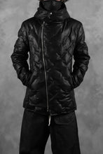 画像をギャラリービューアに読み込む, BACKLASH THE LINE exclusive HOODED DOWN JACKET / GUIDI CALF + POLISH WHITE GOOSE (BLACK)