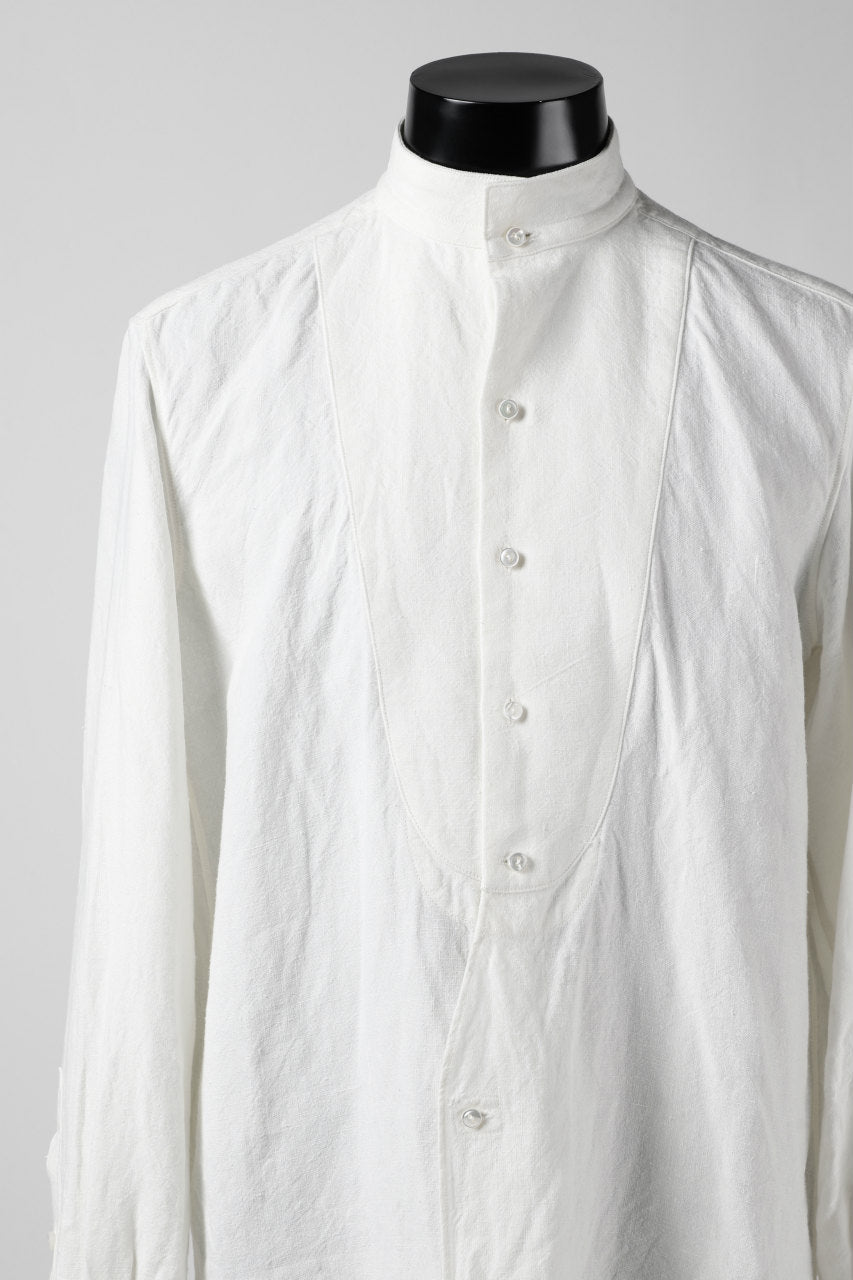 Load image into Gallery viewer, sus-sous shirt dress / L100 1/25 cloth washer (OFF WHITE)