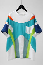 画像をギャラリービューアに読み込む, FACETASM NYLON PATCH WORK TOPS (WHITE)