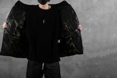 画像をギャラリービューアに読み込む, BACKLASH THE LINE exclusive HOODED DOWN JACKET / GUIDI CALF + POLISH WHITE GOOSE (BLACK)