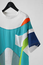 画像をギャラリービューアに読み込む, FACETASM NYLON PATCH WORK TOPS (WHITE)