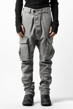 画像をギャラリービューアに読み込む, 11 BY BORIS BIDJAN SABERI CARGO POCKET PANT "P21B-F1451" (STRETCH DENIM / USED GREY)
