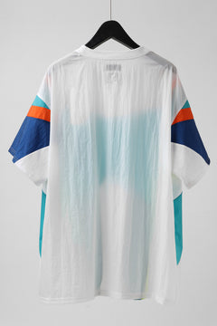 画像をギャラリービューアに読み込む, FACETASM NYLON PATCH WORK TOPS (WHITE)