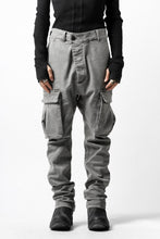 画像をギャラリービューアに読み込む, 11 BY BORIS BIDJAN SABERI CARGO POCKET PANT "P21B-F1451" (STRETCH DENIM / USED GREY)