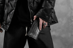 画像をギャラリービューアに読み込む, BACKLASH THE LINE exclusive HOODED DOWN JACKET / GUIDI CALF + POLISH WHITE GOOSE (BLACK)