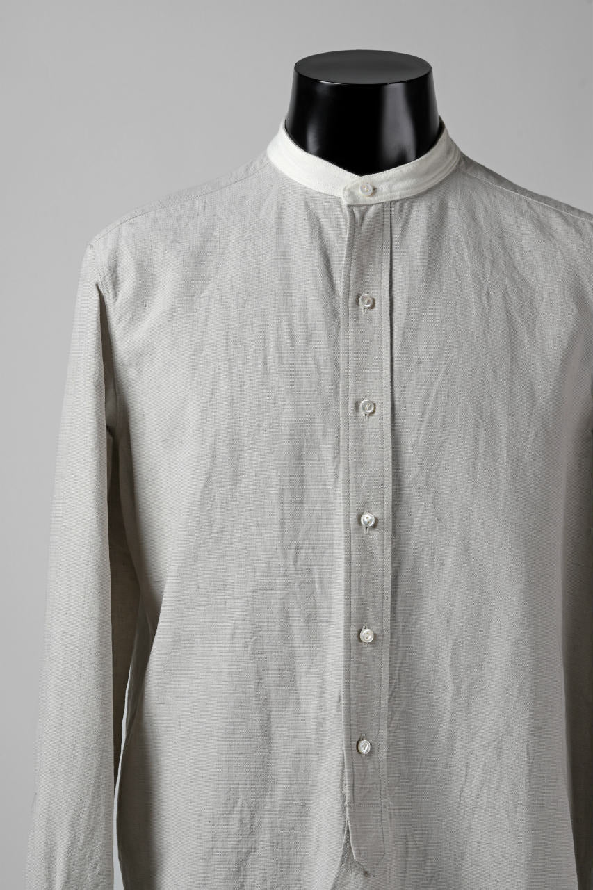 Load image into Gallery viewer, sus-sous shirt officers / L65 C22 S13 cloth washer (ICE GREY)