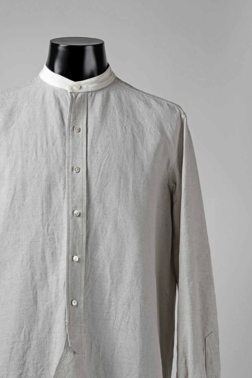 Load image into Gallery viewer, sus-sous shirt officers / L65 C22 S13 cloth washer (ICE GREY)