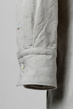 Load image into Gallery viewer, sus-sous shirt officers / L65 C22 S13 cloth washer (ICE GREY)