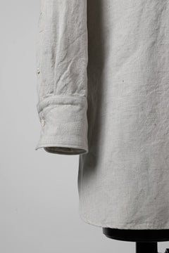 Load image into Gallery viewer, sus-sous shirt officers / L65 C22 S13 cloth washer (ICE GREY)